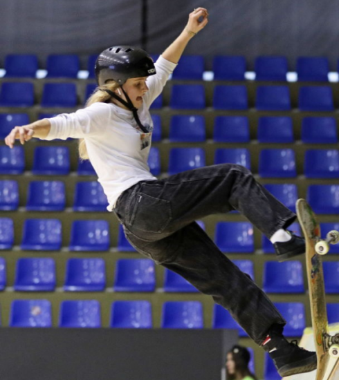 Woman to watch: skateboarder Lore Bruggeman op de Olympische Spelen