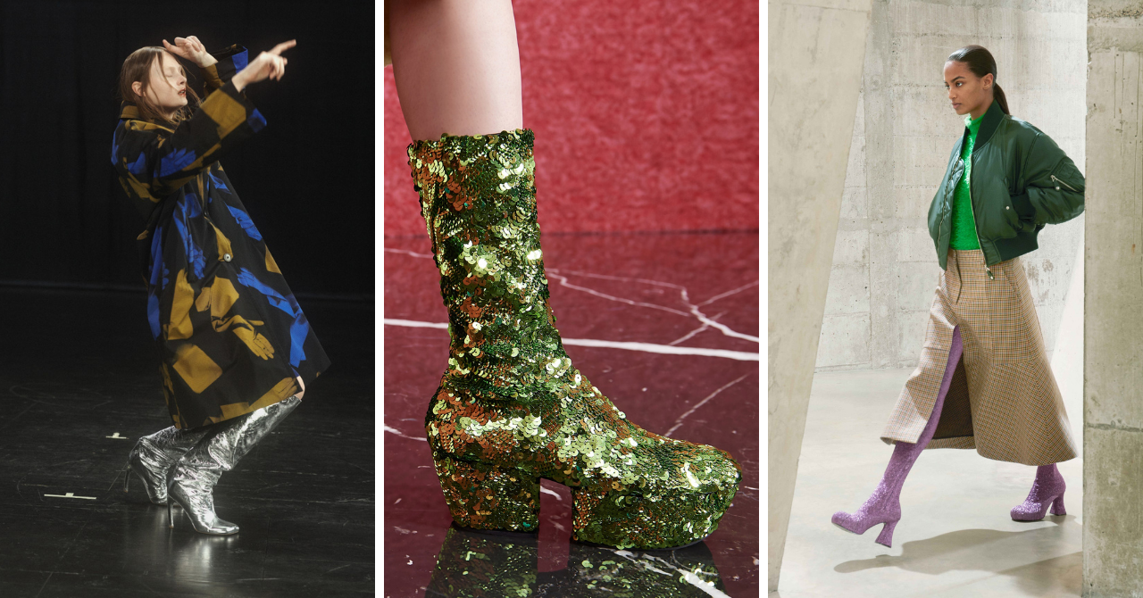 Pardon Geestelijk kalkoen Laarzen met glitters zijn de onverwachte hit van het seizoen - Marie Claire