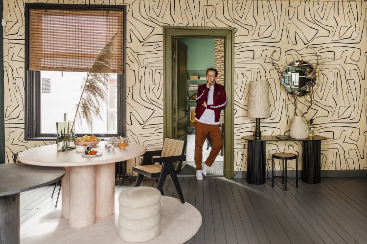 Binnenkijken in het inspirerende kantoor van interieurstylist Theo-Bert Pot