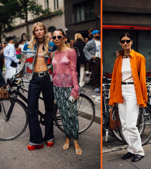 Op Copenhagen Fashion Week kiezen de aanwezigen voor knalkleuren en power dressing