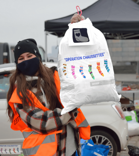 Opération Chaussettes verzamelt opnieuw warme kleren voor mensen in nood