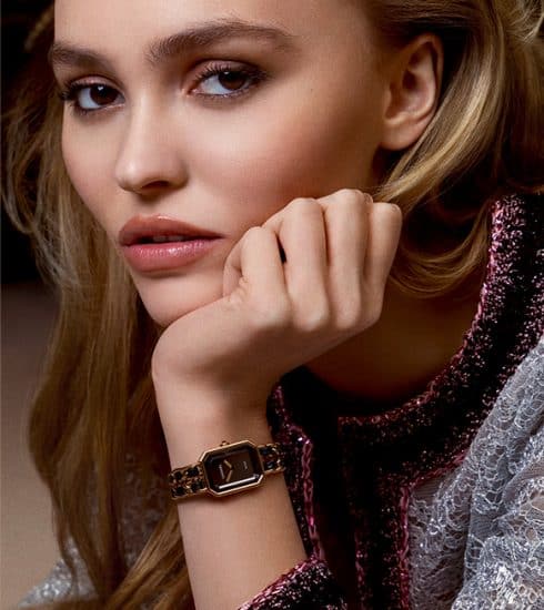Lily-Rose Depp is weer oogverblindend als nieuwe muze van het Première-horloge van Chanel