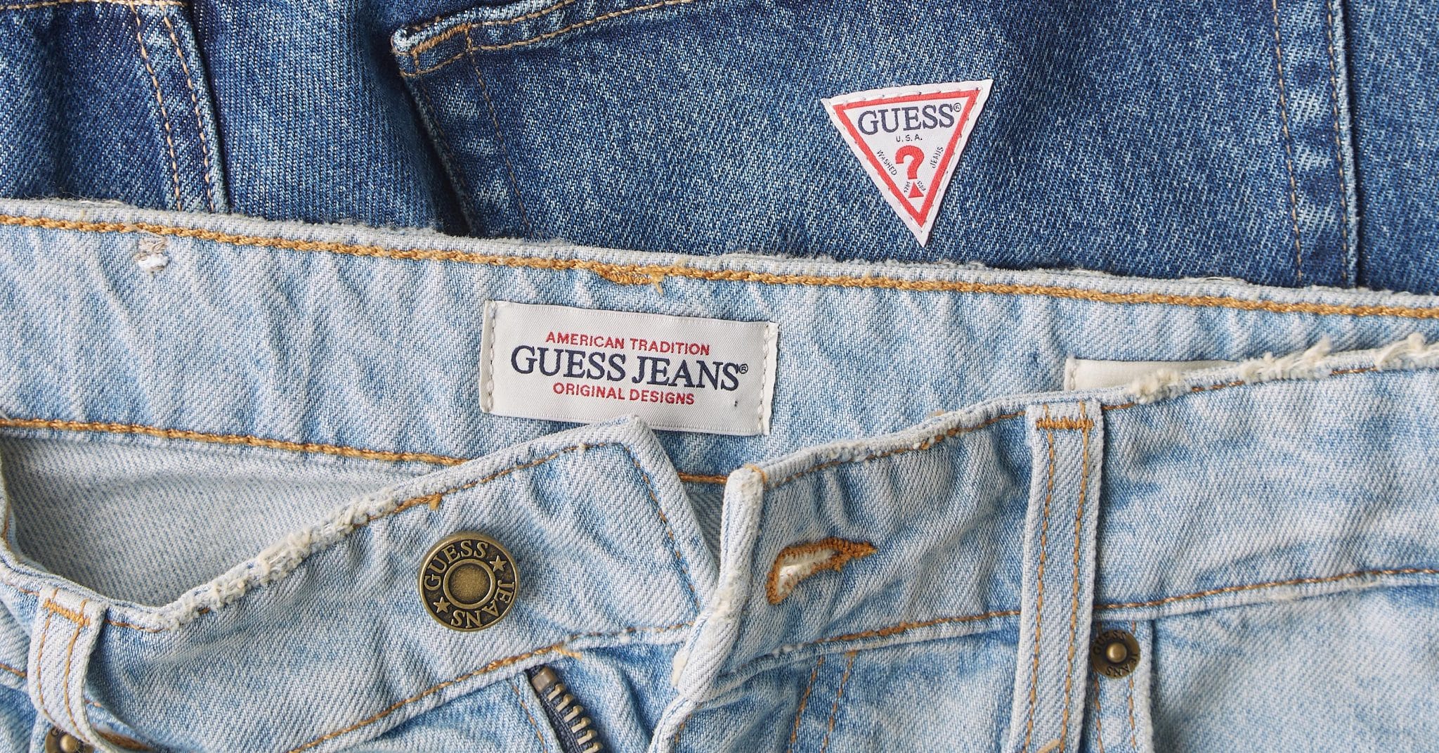 Guess Airwash: het duurzaam alternatief voor stone washed jeans