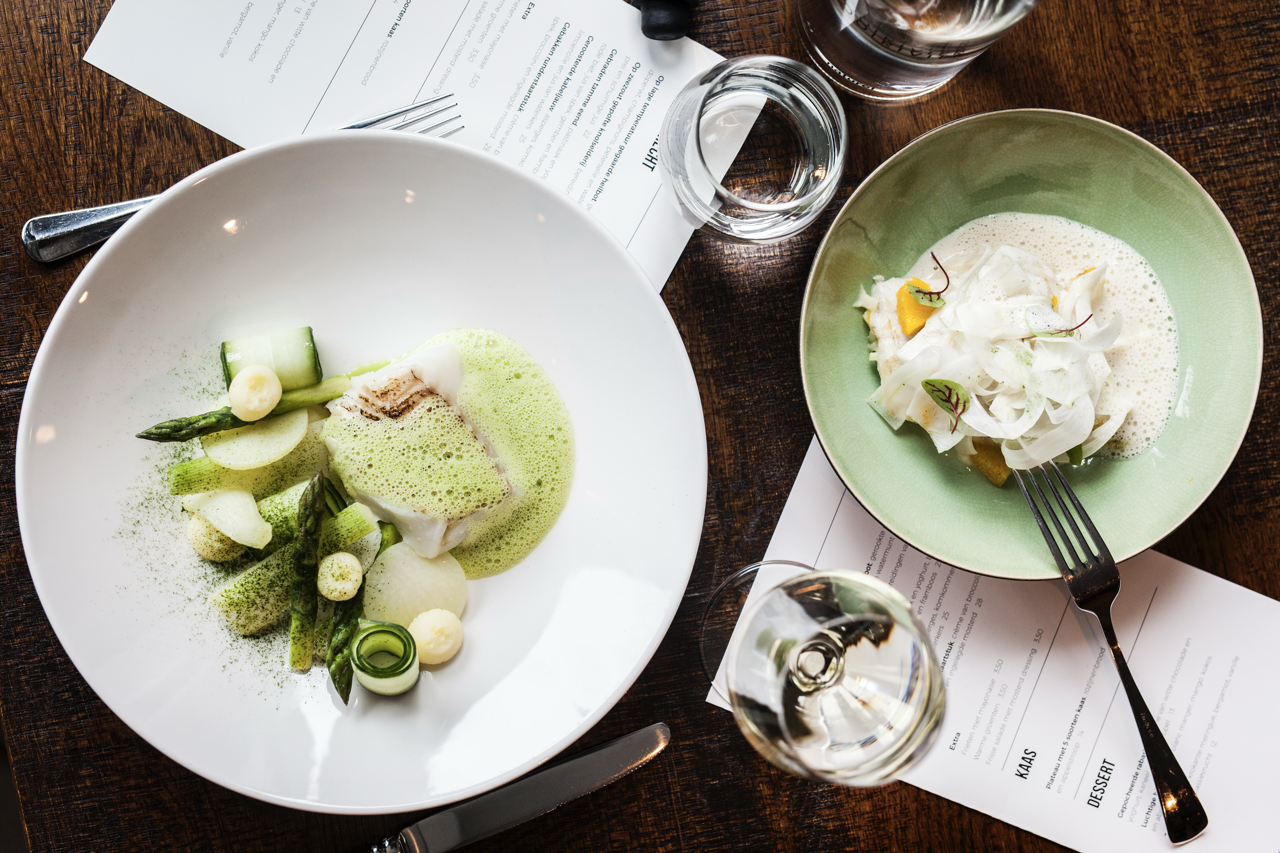 Aan de oever gerechten Mooirivier