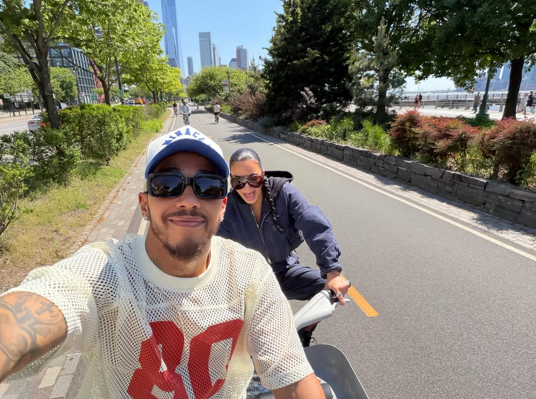 Kim Kardashian Lewis Hamilton
