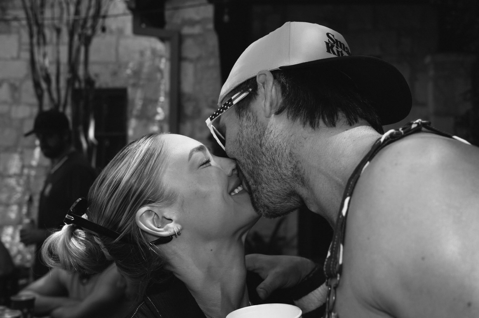 Zomerromances Celebs Glen Powell en Michelle Randolph