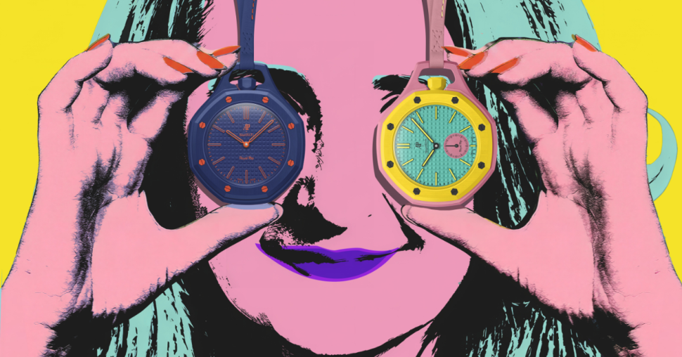 Een eerste blik op de nieuwe Audemars Piguet x Swatch-collectie