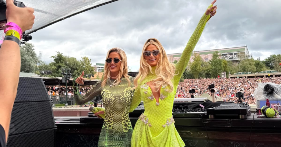 Anouk Matton schittert op Tomorrowland