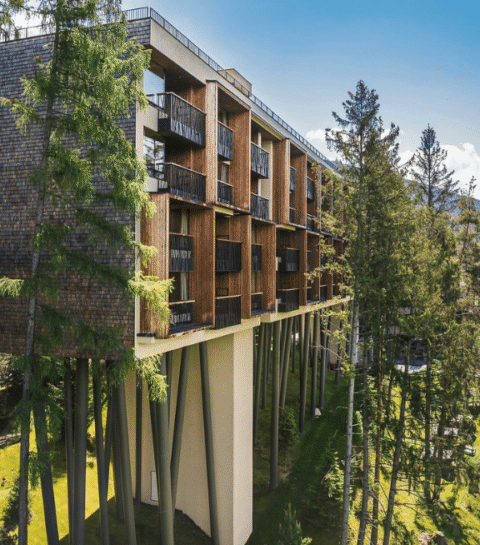 My Arbor, een wellnesshotel hoog in de Dolomieten